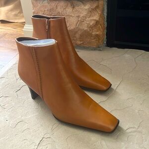 Bass ankle boots. Brand new never worn. Camel colored.